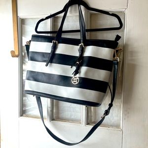 Striped Tote